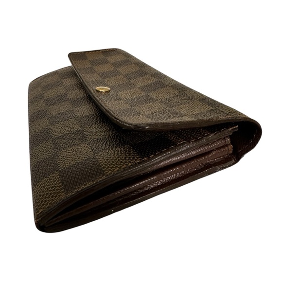 Louis Vuitton Damier Ebene Sarah Long Wallet - Picture 6 of 15
